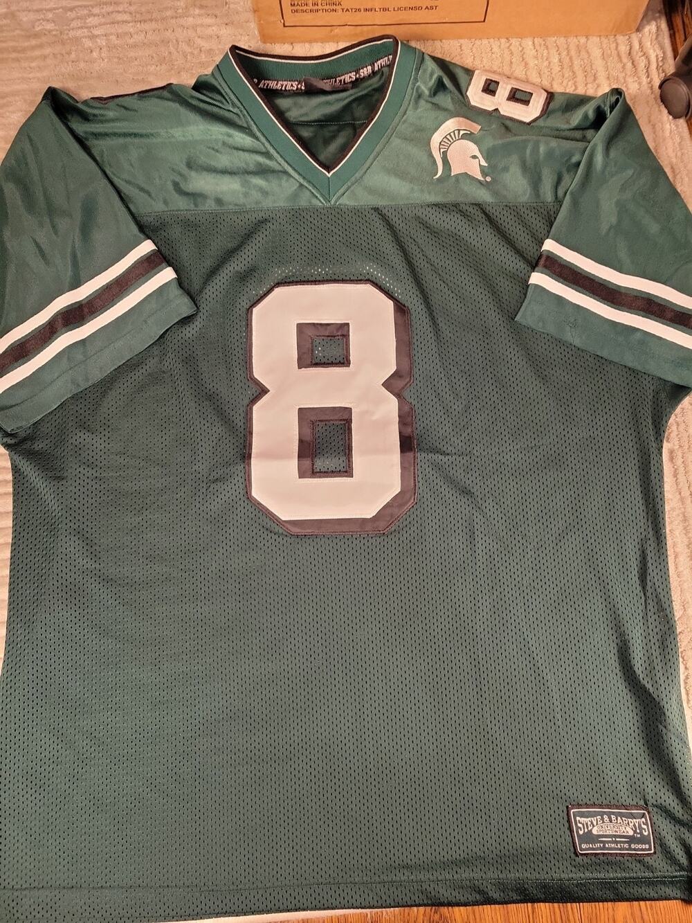 Michigan State Spartans Football Jersey Mens XL College Adult Steve & Barry's